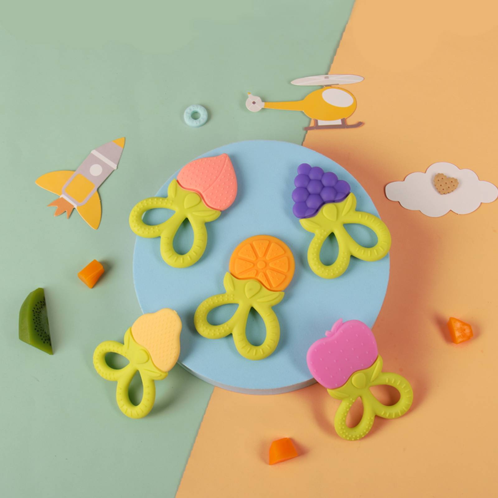 Fruit Teething Toys