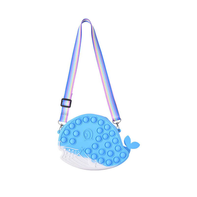 Silicone crossbody bag