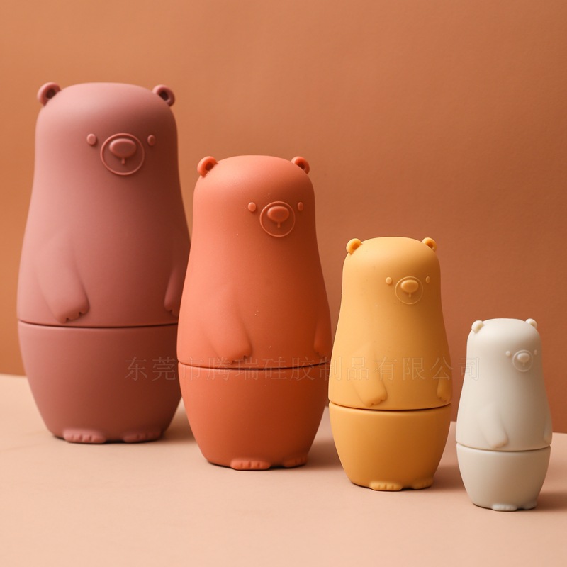 Silicone Stack Toy