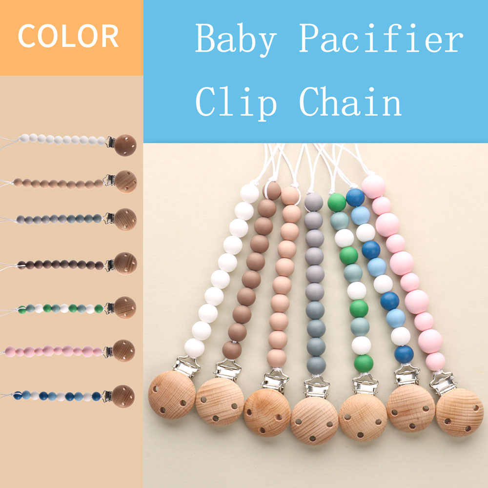 Baby Pacifier Clip Chain