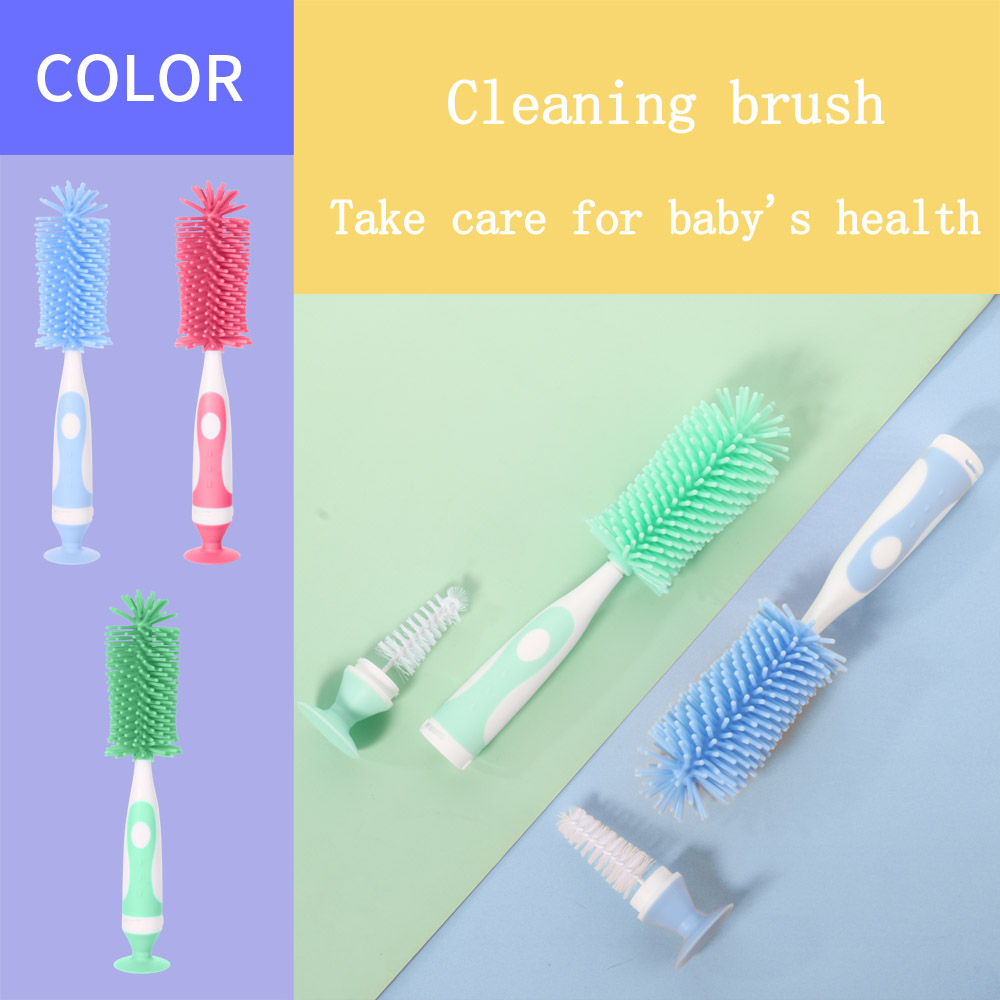 Silicone Baby Water Bottle Cleaning Brush