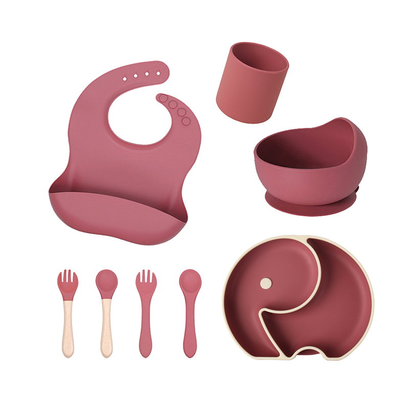 Silicone tableware