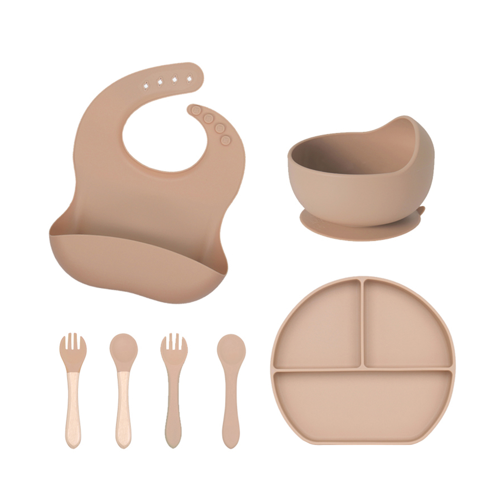 Silicone tableware